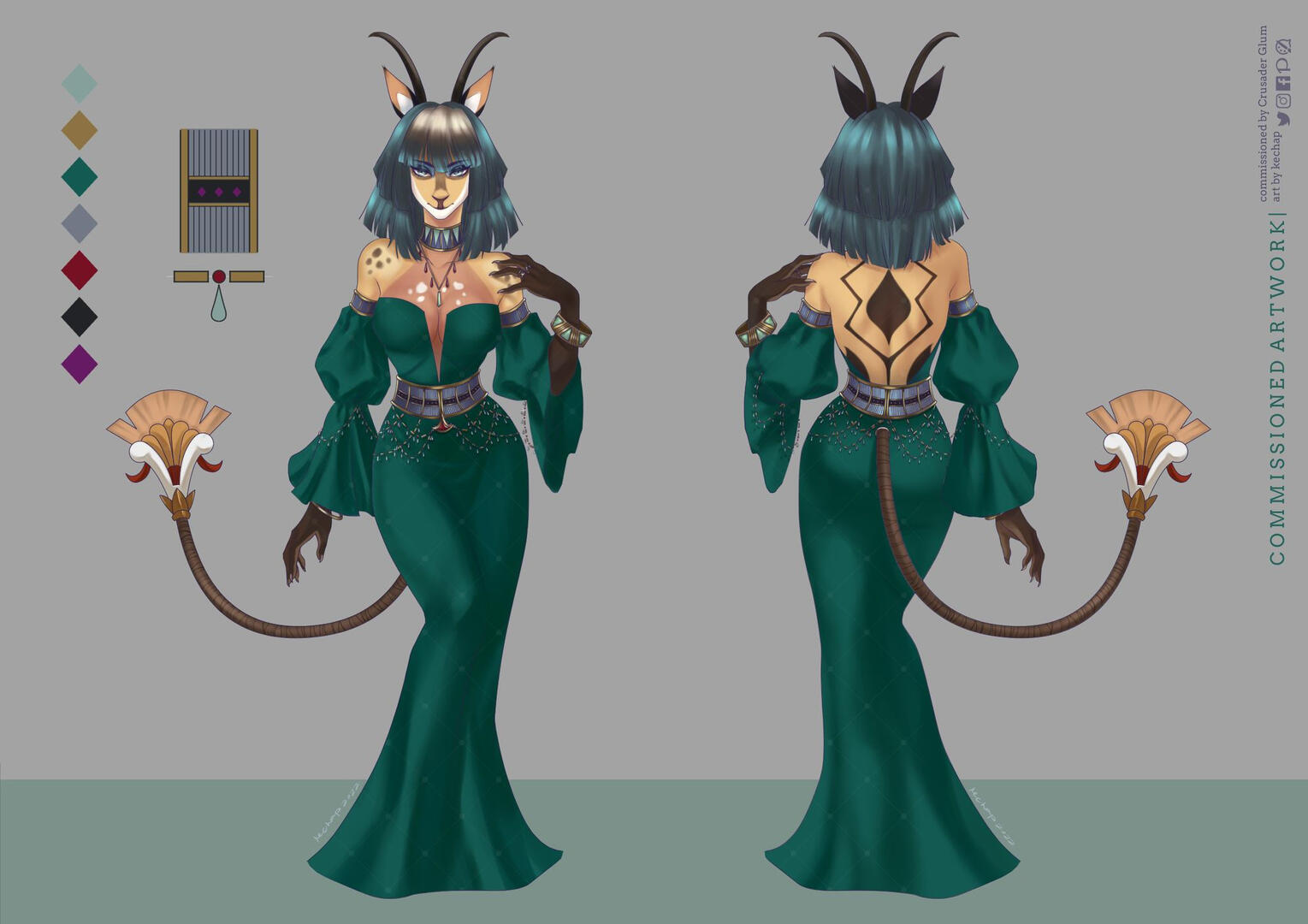 Nihaila Outfit Ref Sheet